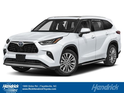 New 2026 Toyota Highlander Platinum image 1