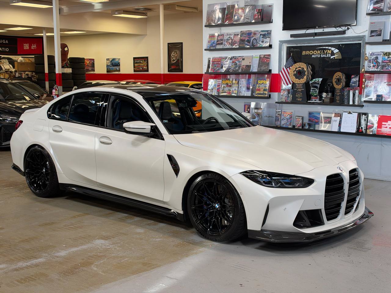 Used 2024 BMW M3 Competition w/ Executive Package AWD/4WD image 3