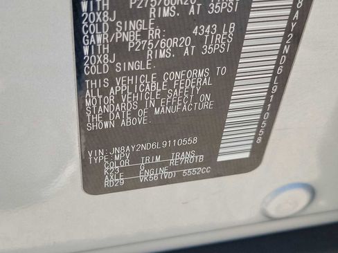 Used 2020 Nissan Armada SL image 21