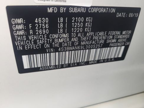 Used 2020 Subaru Legacy Limited AWD/4WD image 33