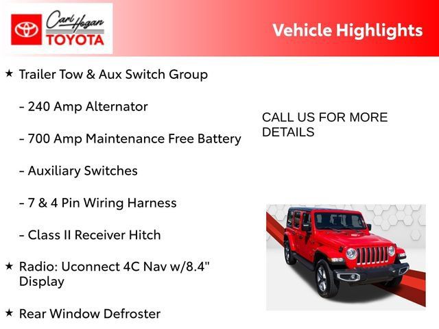 Used 2023 Jeep Wrangler Unlimited Sahara w/ Cold Weather Group AWD/4WD image 10