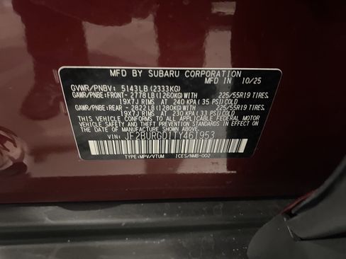 New 2026 Subaru Outback Limited XT image 15