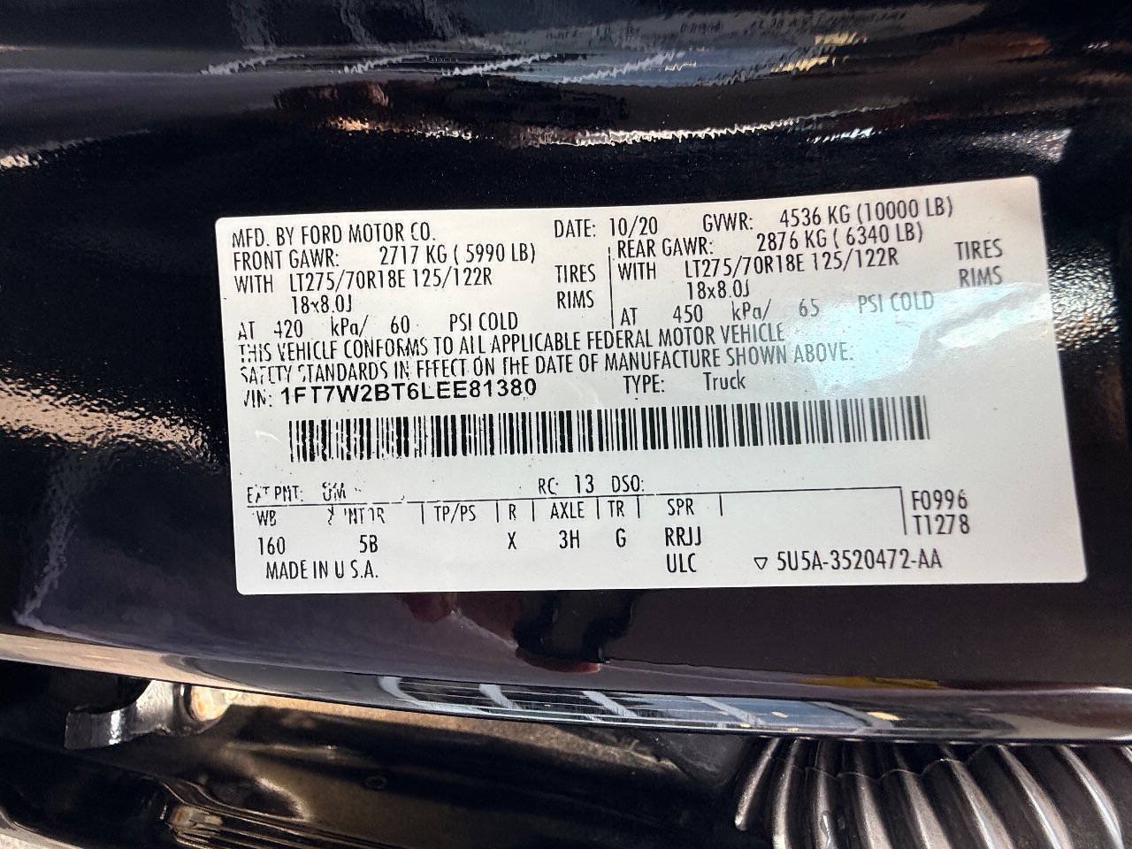 Used 2020 Ford F250 Lariat w/ Lariat Value Package AWD/4WD image 44