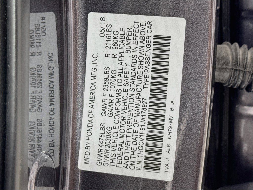 Used 2018 Honda Accord Touring image 44