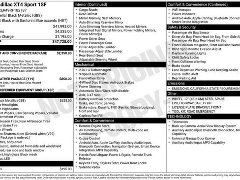 Used 2024 Cadillac XT4 Sport image 12