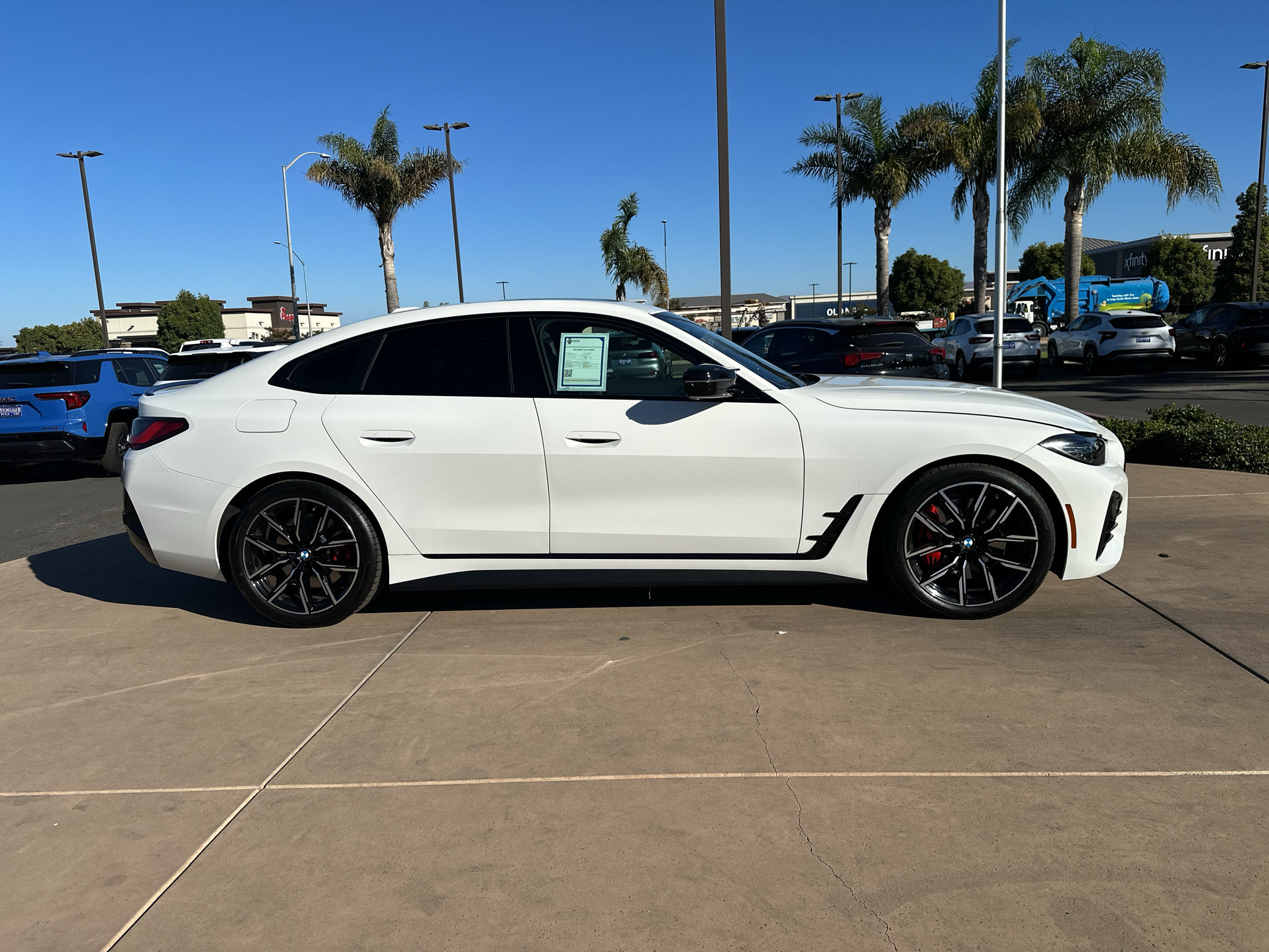 Used 2023 BMW M440i Gran Coupe w/ Shadowloine Package RWD image 4