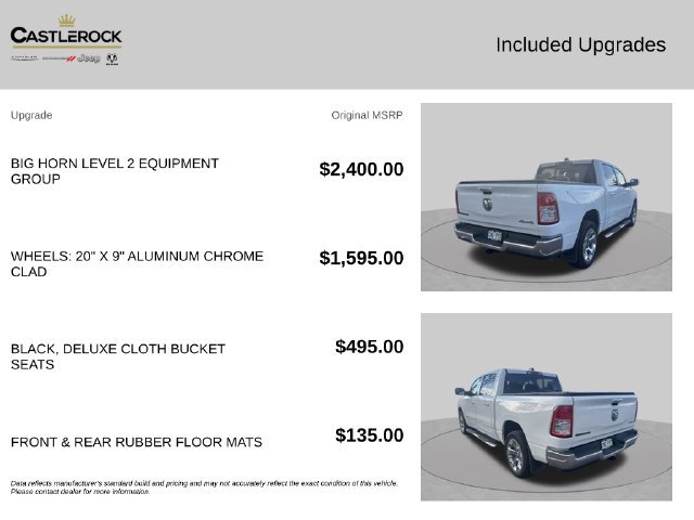 Certified 2019 RAM 1500 Big Horn AWD/4WD image 7