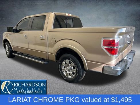 Used 2012 Ford F150 Lariat w/ Lariat Chrome Pkg image 3