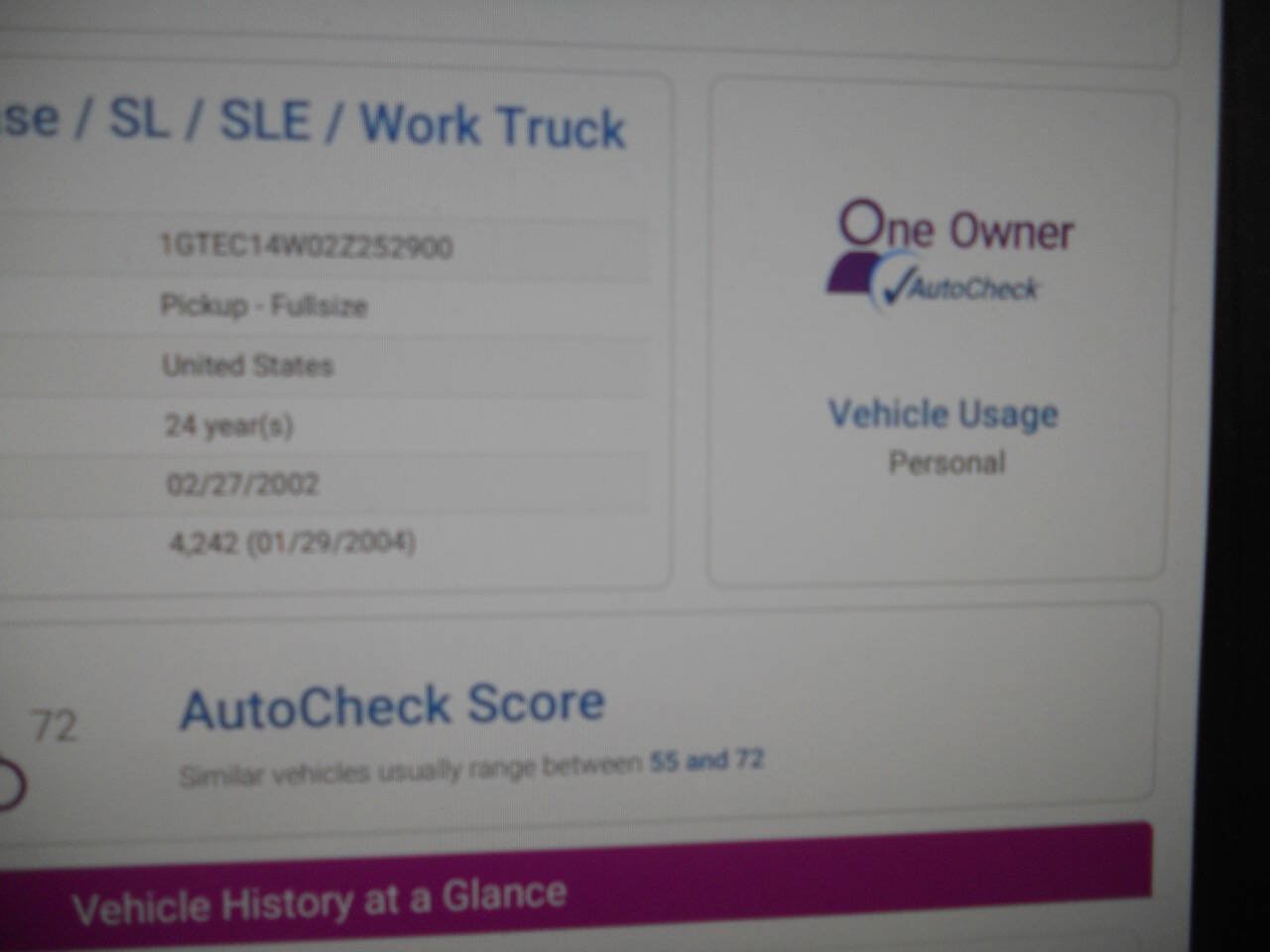 Used 2002 GMC Sierra 1500 2WD Regular Cab image 7