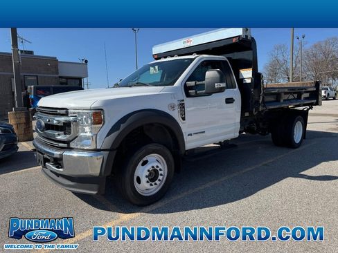 Used 2021 Ford F550 XLT 4WD Reg Cab CA image 1