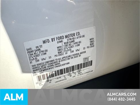 Certified 2022 Ford Explorer ST w/ Equipment Group 401A image 40