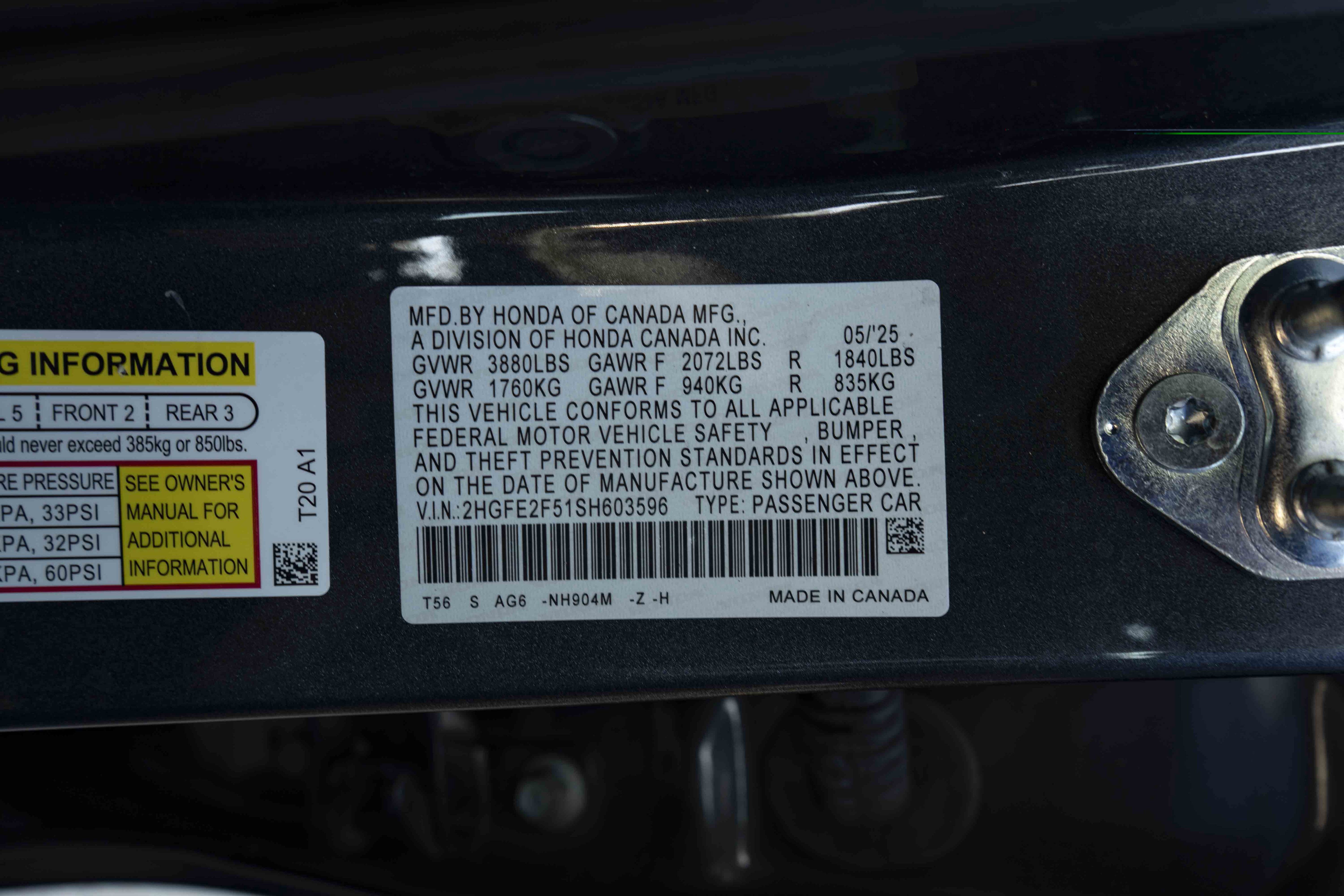 Used 2025 Honda Civic Sport image 44