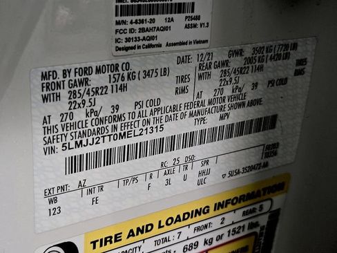 Certified 2021 Lincoln Navigator Black Label image 31