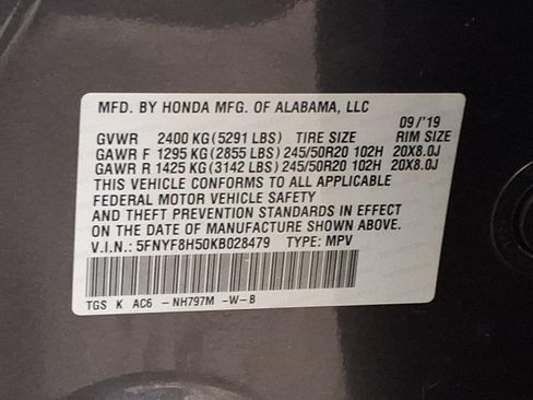Used 2019 Honda Passport EX-L image 25