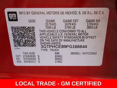 Certified 2023 GMC Sierra 1500 Elevation w/ Preferred Package RWD image 31