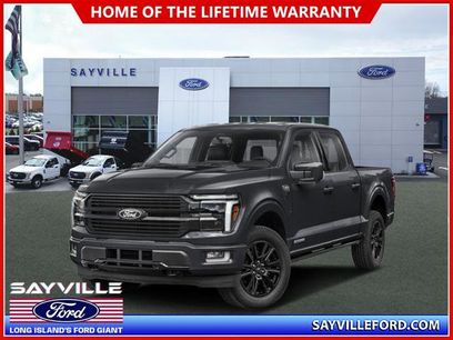 New 2025 Ford F150 Platinum w/ Equipment Group 702A High