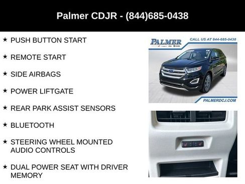 Used 2018 Ford Edge Titanium w/ Equipment Group 301A FWD image 12