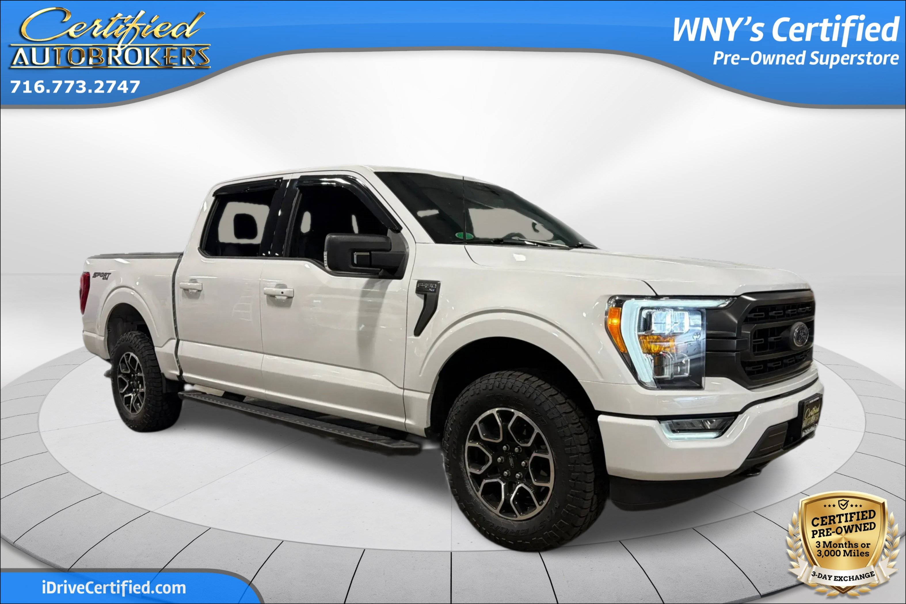 Used 2022 Ford F150 XLT w/ Equipment Group 302A High AWD/4WD image 3
