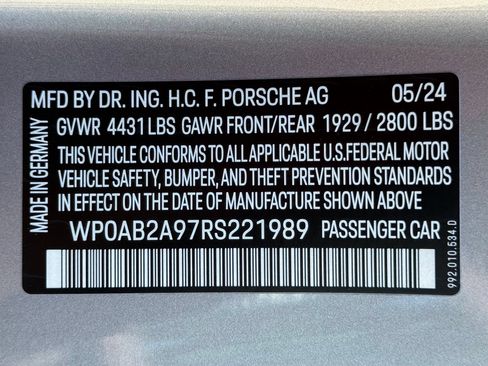 Certified 2024 Porsche 911 Carrera GTS RWD image 38