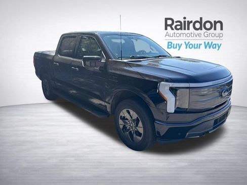 Used 2023 Ford F150 Lightning Lariat w/ Tow Technology Package AWD/4WD image 1