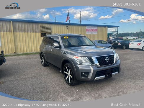 Used 2018 Nissan Armada SV w/ Driver Package RWD image 1