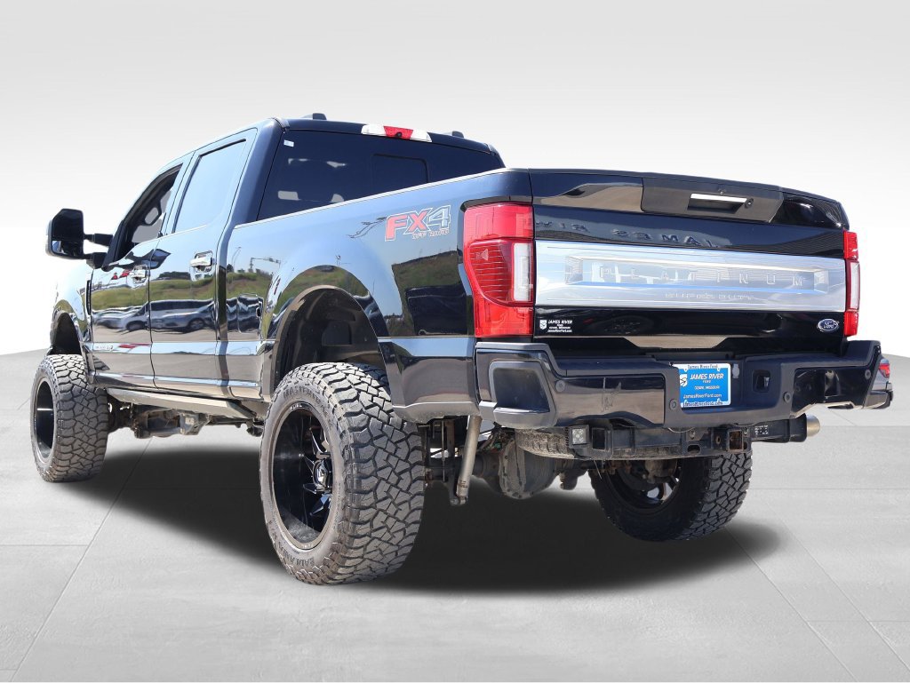 Used 2021 Ford F250 Platinum w/ FX4 Off-Road Package AWD/4WD image 3