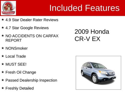 Used 2009 Honda CR-V EX image 4