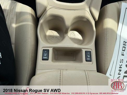 Used 2018 Nissan Rogue SV AWD/4WD image 21