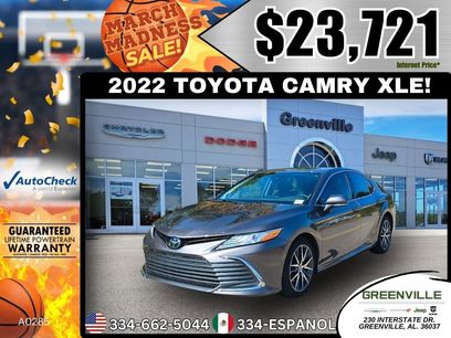 Used 2022 Toyota Camry XLE w/ Navigation Package