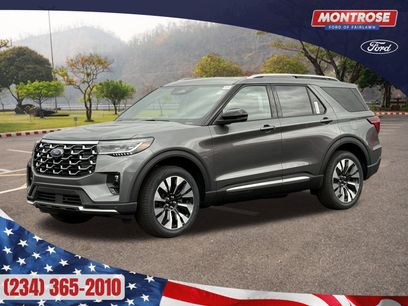 New 2026 Ford Explorer Platinum