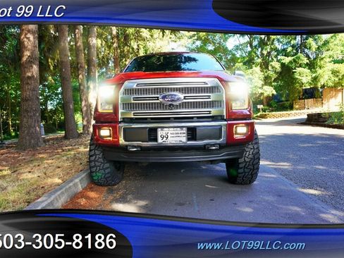 Used 2017 Ford F150 Platinum w/ Equipment Group 701A Luxury AWD/4WD image 6