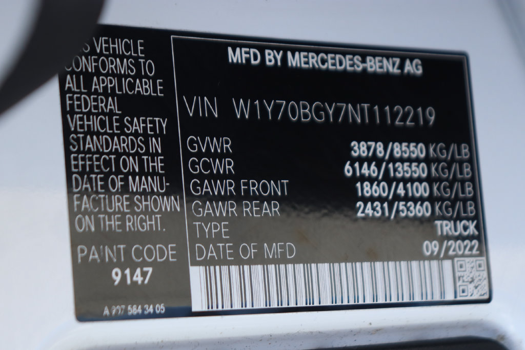 Used 2022 Mercedes-Benz Sprinter 1500 image 40