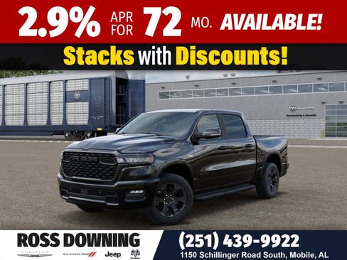 New 2026 RAM 1500 4x4 Crew Cab image 1