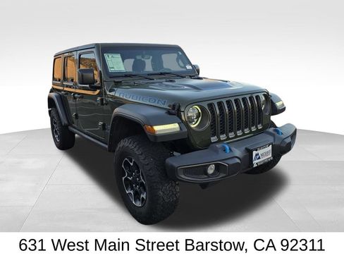 Used 2023 Jeep Wrangler Unlimited Rubicon 4xe w/ Cold Weather Group AWD/4WD image 3