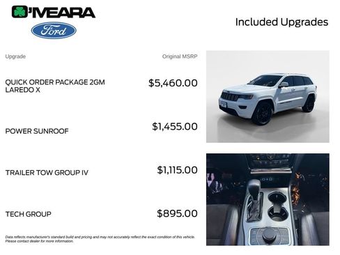 Used 2022 Jeep Grand Cherokee Laredo X AWD/4WD image 4