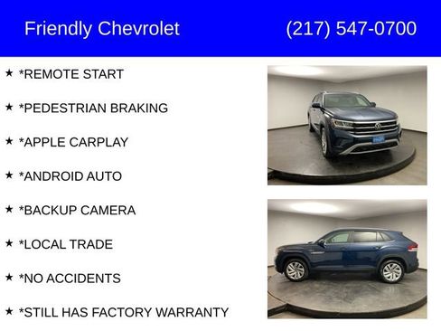 Used 2021 Volkswagen Atlas Cross Sport SE FWD image 6