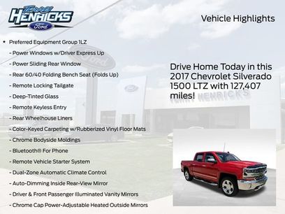Used 2017 Chevrolet Silverado 1500 LTZ w/ Sport Package