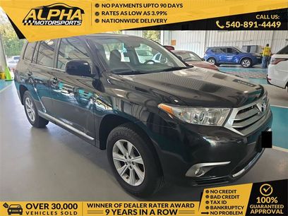 Used 2013 Toyota Highlander SE