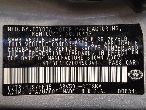 Used 2016 Toyota Camry SE image 33