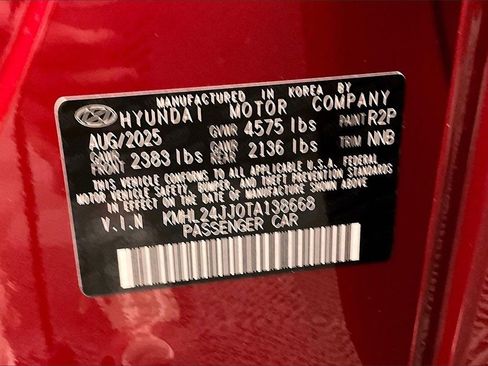 New 2026 Hyundai Sonata Blue image 13