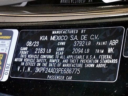Used 2023 Kia Forte LXS FWD image 12