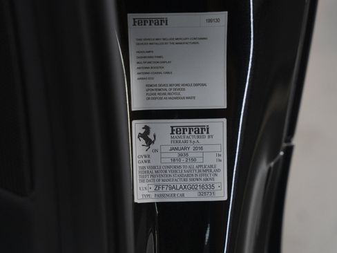 Used 2016 Ferrari 488 GTB RWD image 17