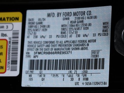 Used 2024 Ford Bronco Sport Big Bend AWD/4WD image 32