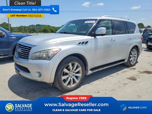 Used 2012 INFINITI QX56 4WD w/ Theater Pkg image 1
