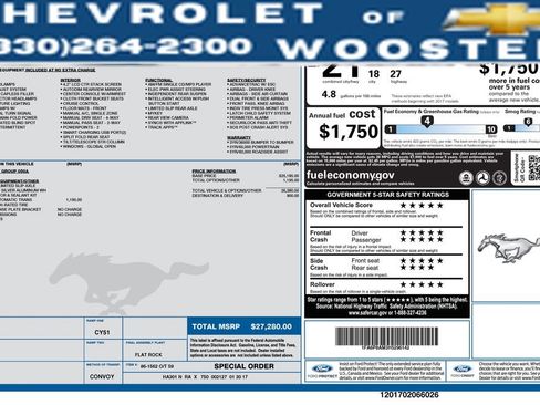 Used 2017 Ford Mustang Coupe image 16