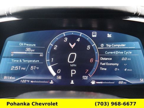 Used 2023 Chevrolet Corvette Stingray Premium Cpe w/ Z51 Performance Package image 8