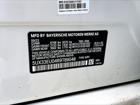 Certified 2024 BMW X5 M60i w/ Executive Package image 31