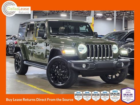 Used 2021 Jeep Wrangler Unlimited Sahara AWD/4WD image 1