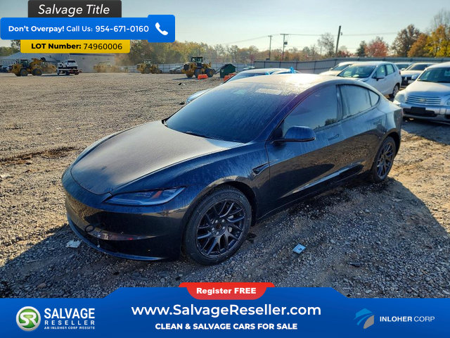 Used 2025 Tesla Model 3 RWD image 1