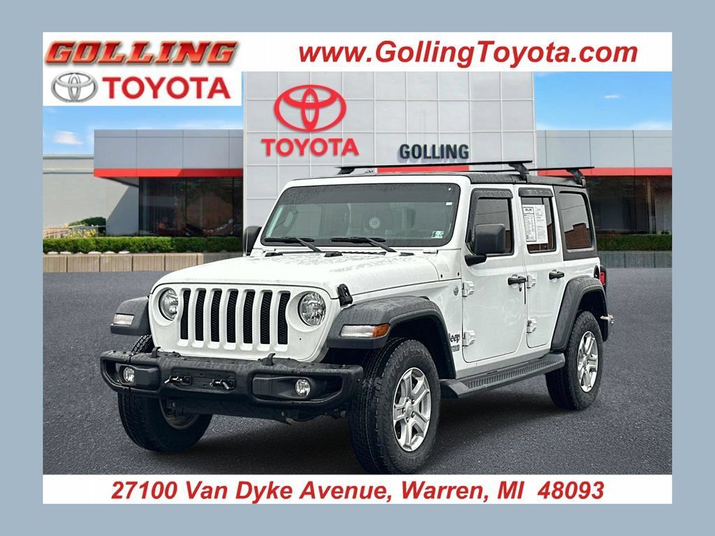 Used 2018 Jeep Wrangler Unlimited Sport S AWD/4WD image 1